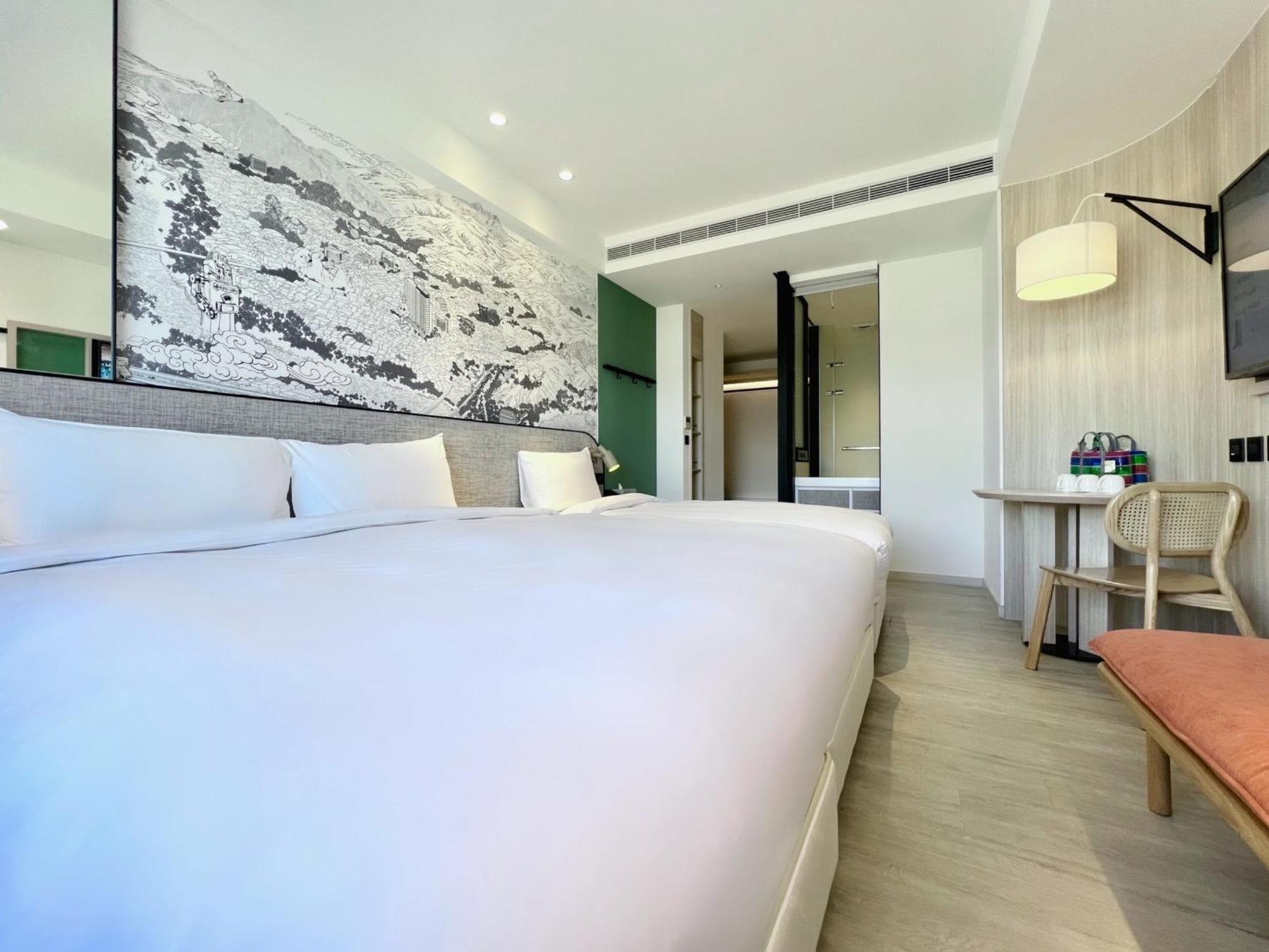 Boutech Jiantan Hotel Tchaj-pej Exteriér fotografie