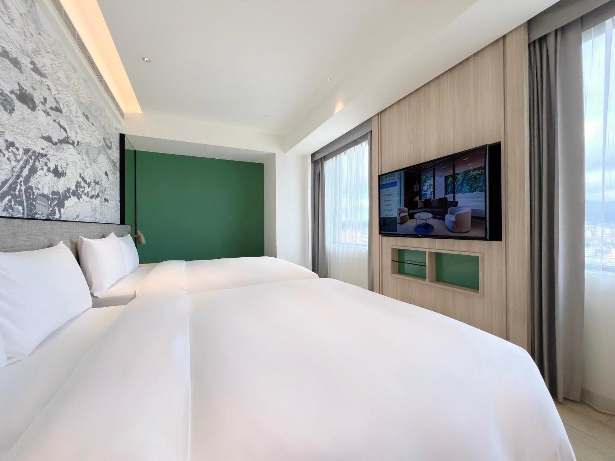 Boutech Jiantan Hotel Tchaj-pej Exteriér fotografie