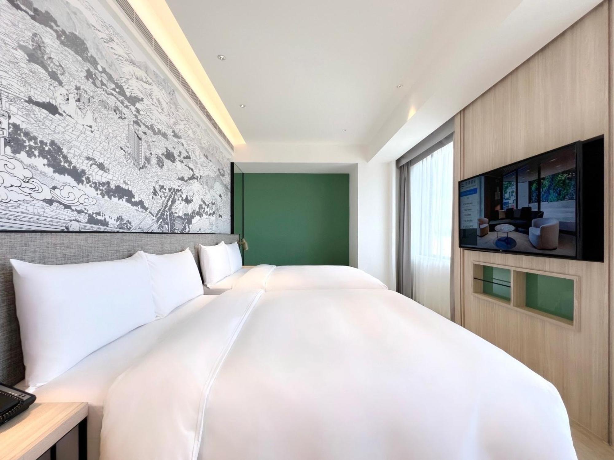 Boutech Jiantan Hotel Tchaj-pej Exteriér fotografie