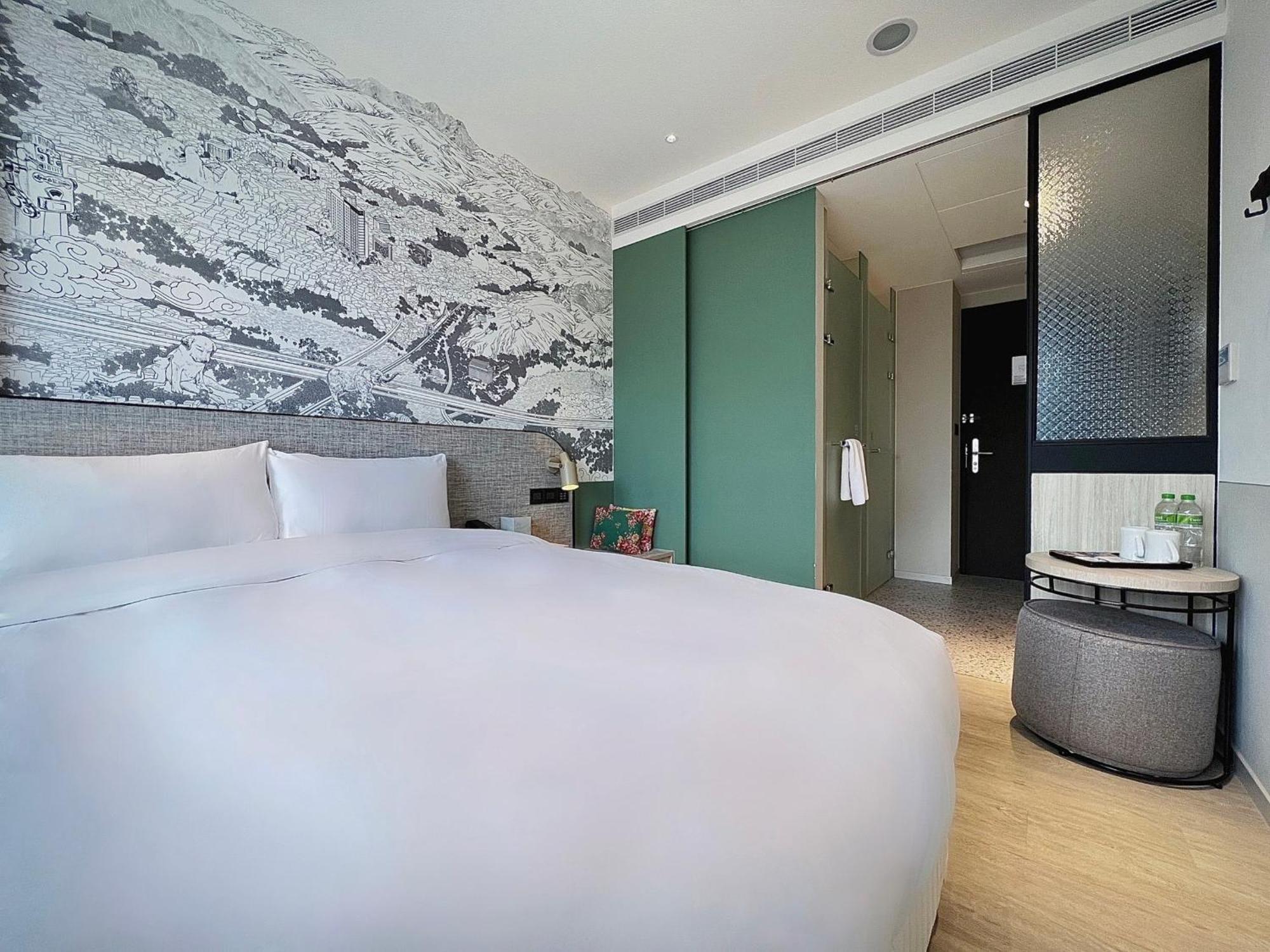 Boutech Jiantan Hotel Tchaj-pej Exteriér fotografie