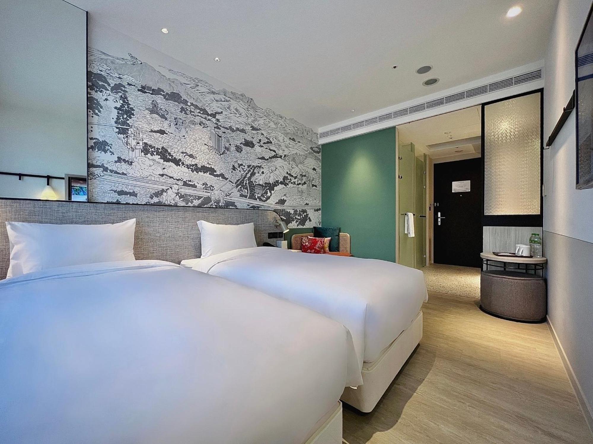 Boutech Jiantan Hotel Tchaj-pej Exteriér fotografie