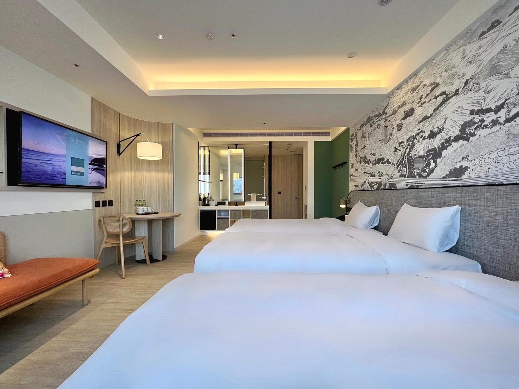 Boutech Jiantan Hotel Tchaj-pej Exteriér fotografie